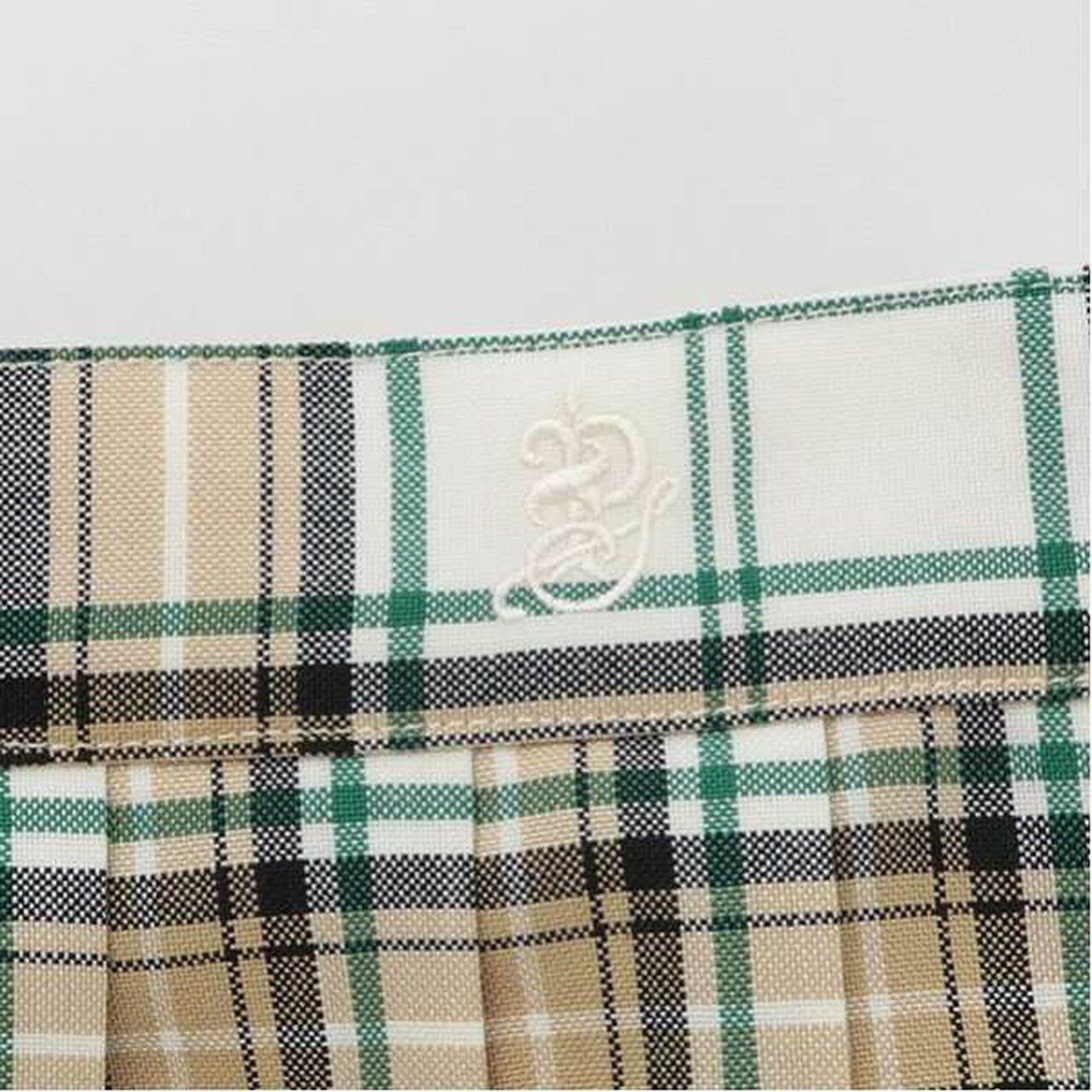 *TW Pleated Check Skirt,Blue, large image number 22