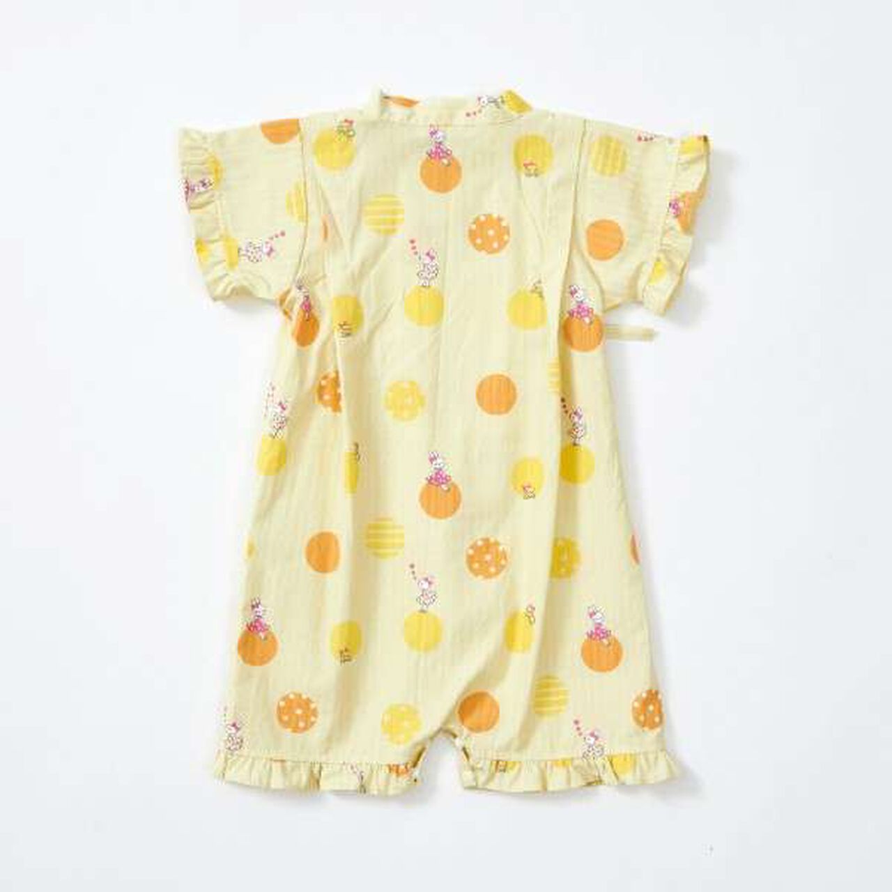 KP Polka Dot Pattern & Mimi-chan Jinbei All-in-One (Free),Pink, large image number 4