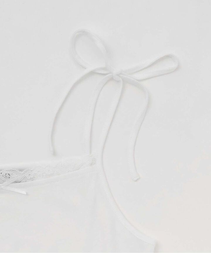 Peplum Layered Camisole Set [Korean Fashion],Gray, medium image number 11