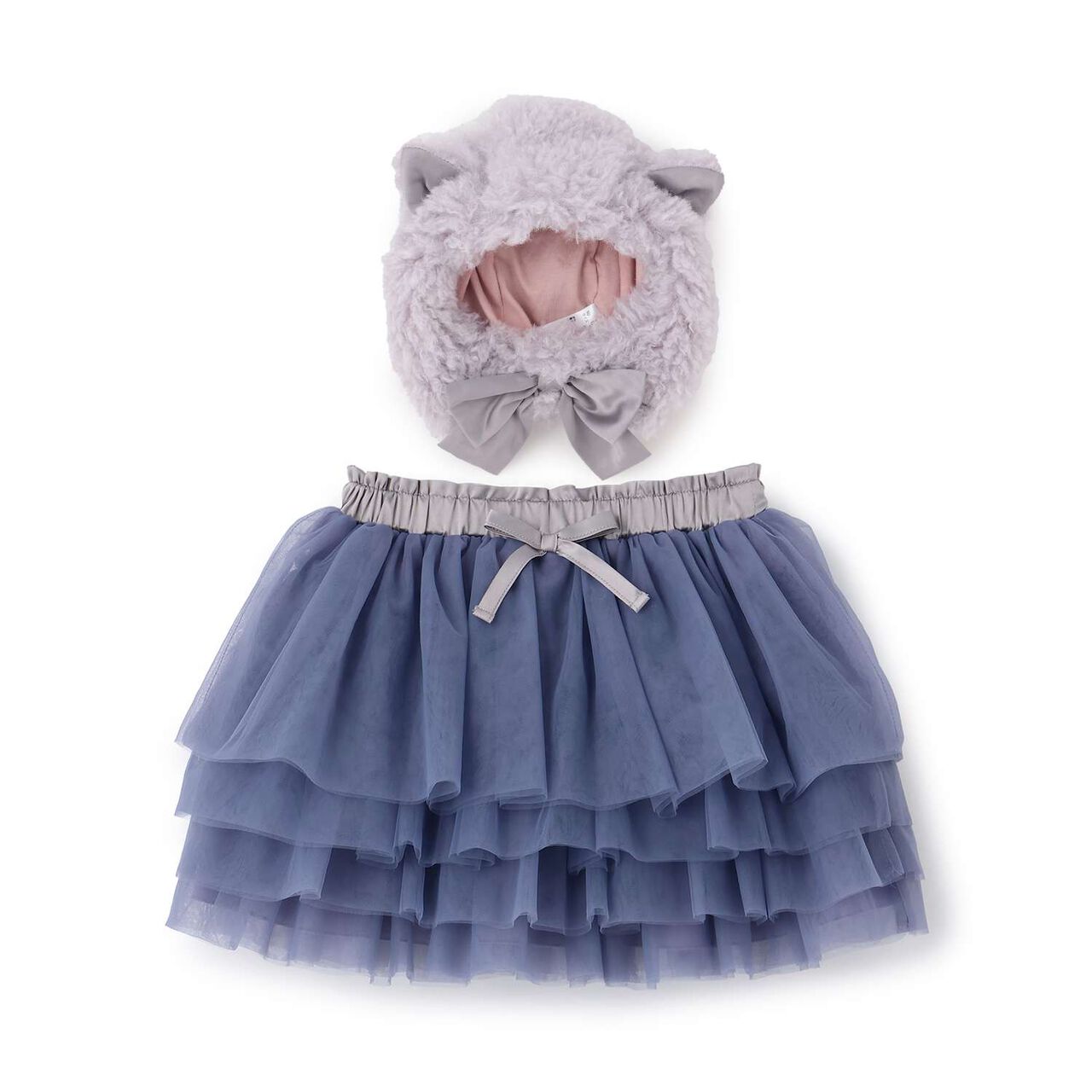 Tulle Skirt Set,Pink, large image number 9