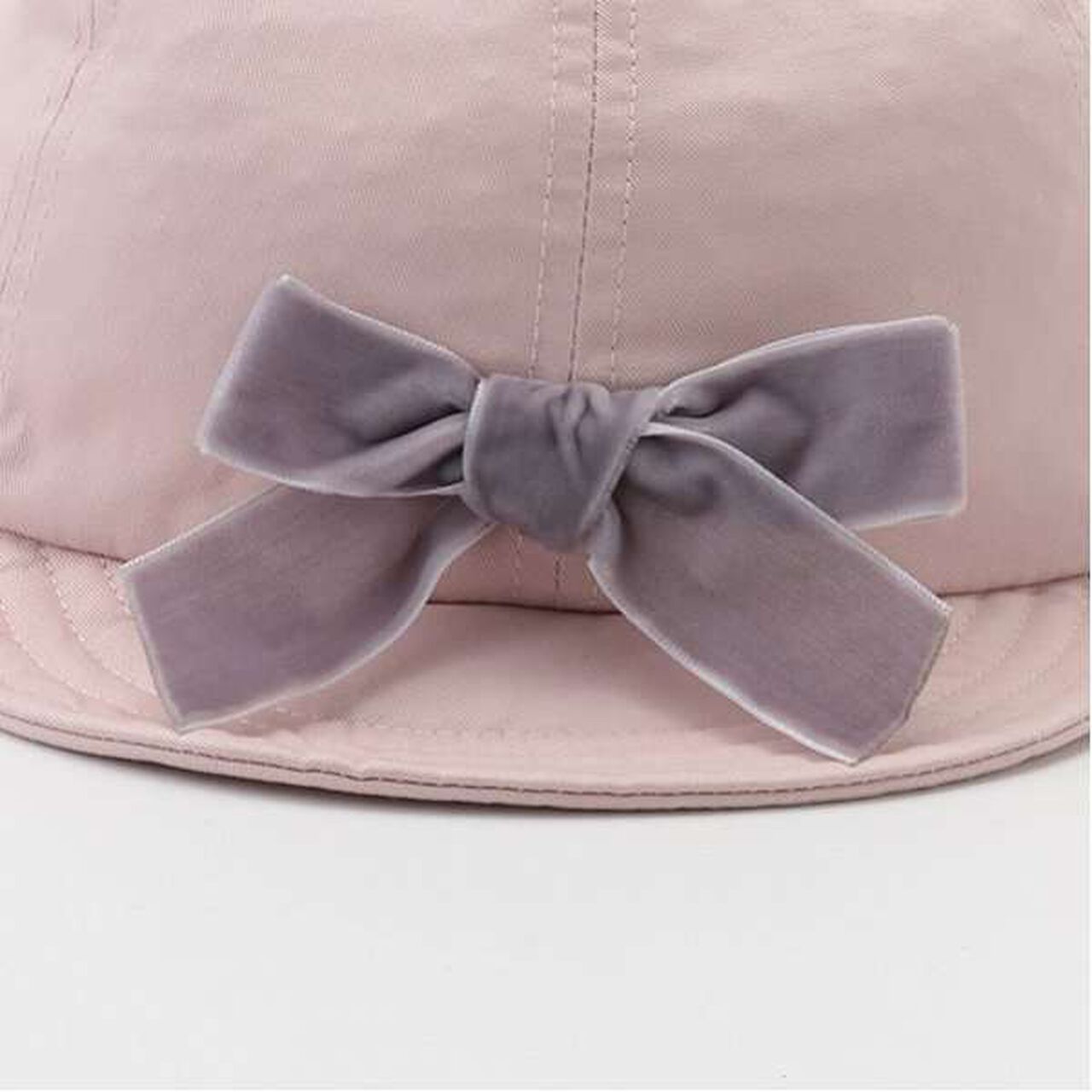 Velour Ribbon Cap,Ivory, large image number 10