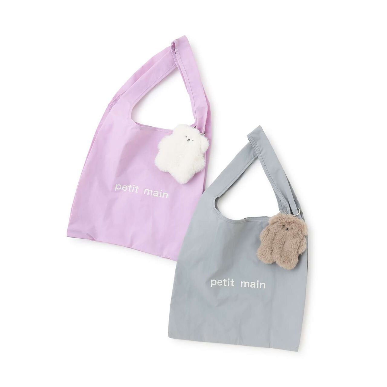 Tote Bag with Bear Nuinui/LG,Ivory, large image number 7