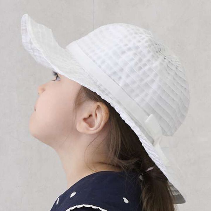 [Link] Grosgrain Hat,Off white, medium image number 1