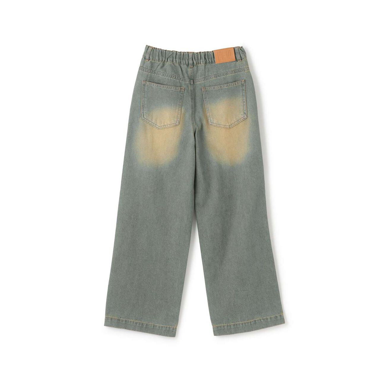 [LTXC] Distressed Wide Pants,Blue, large image number 13