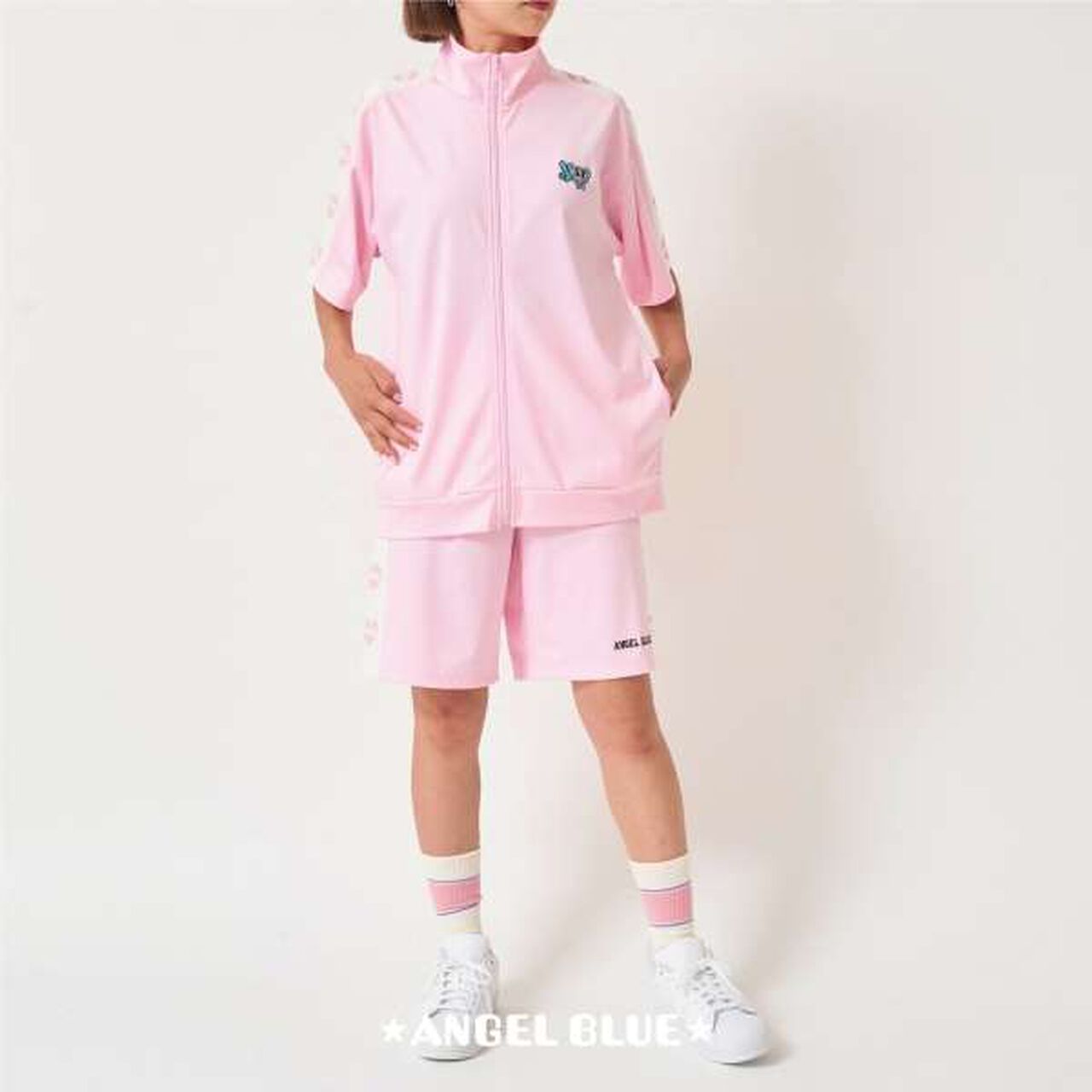 [ANGEL BLUE] Junior Mr. Nakamura Short-Sleeve Jersey,Pink, large image number 16