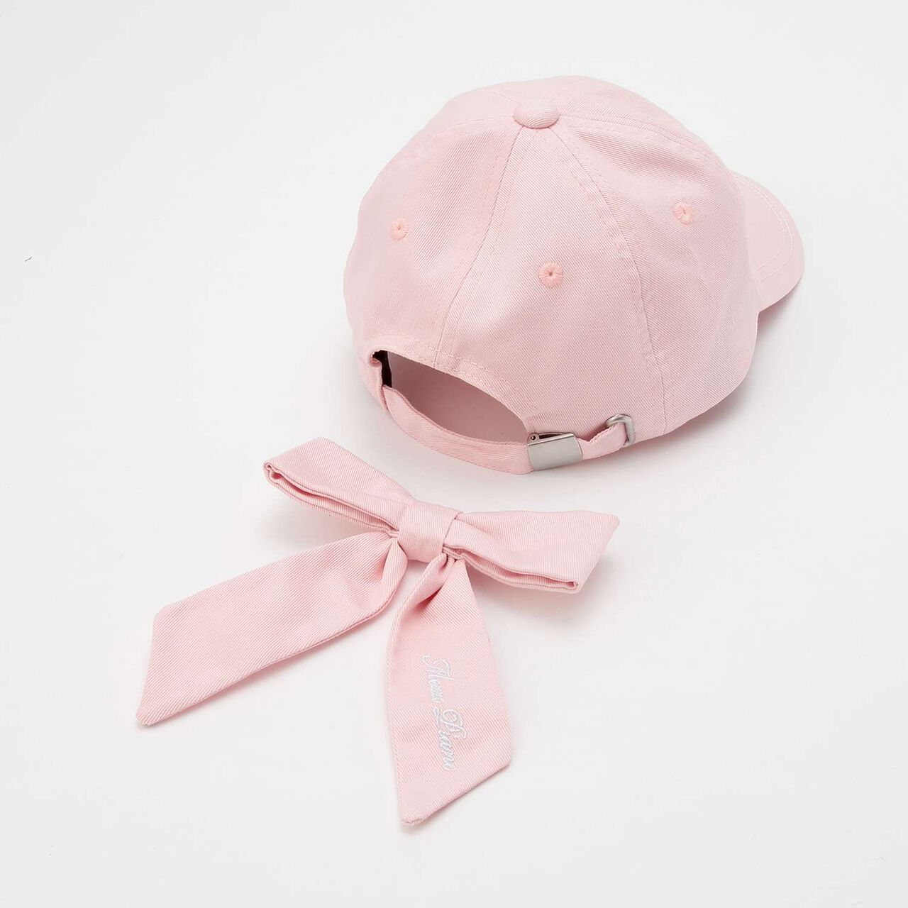 [UV Protection, Heat Shield, Cool Sensation] Back Ribbon Cap,Black, large image number 4