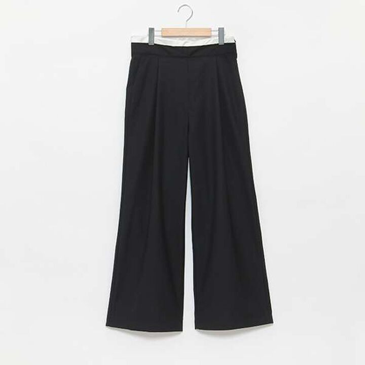 [LADIES] Double Waist Pants,Beige, medium image number 2