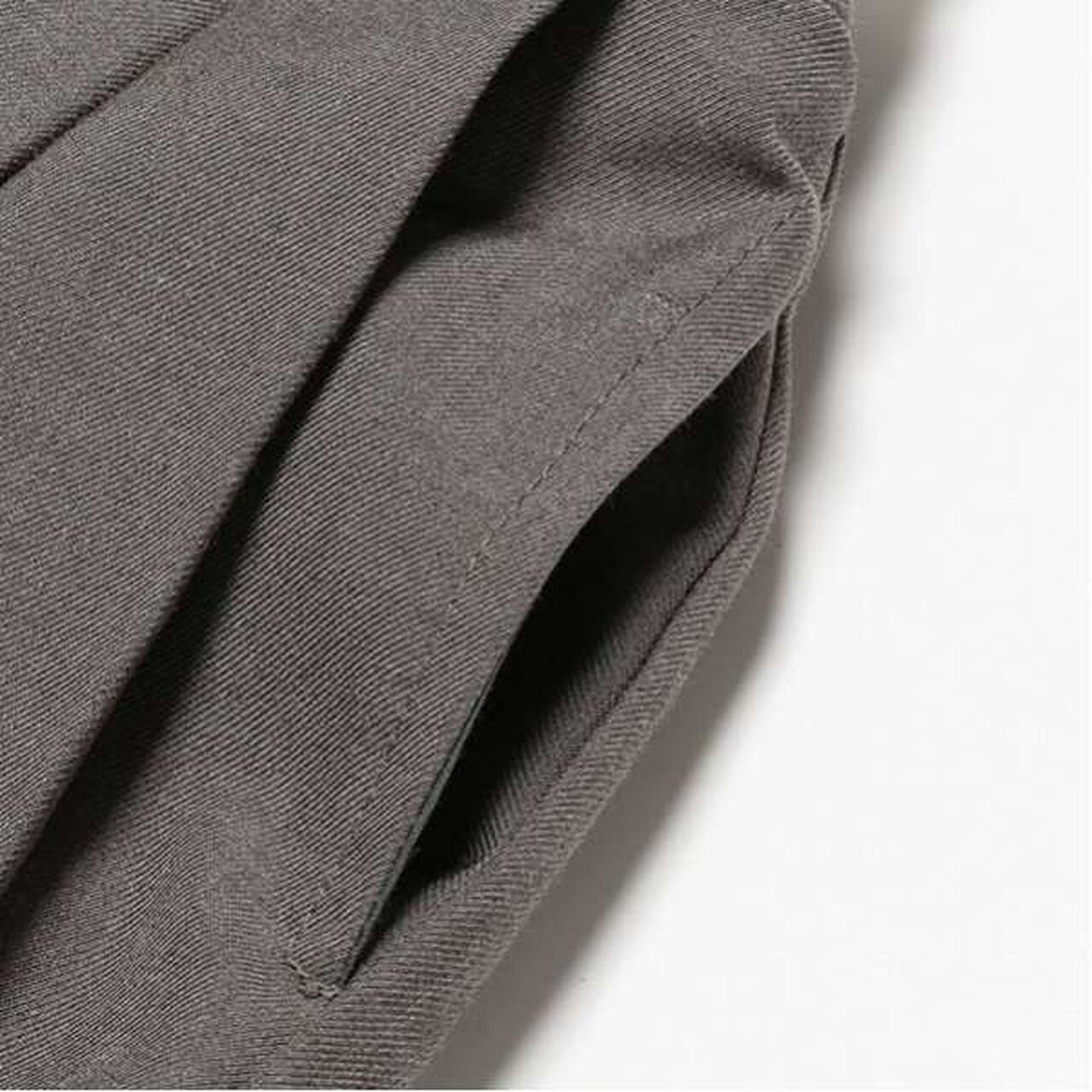 [Link] Double Waist Pleated Skirt-Pants,Brown, large image number 15