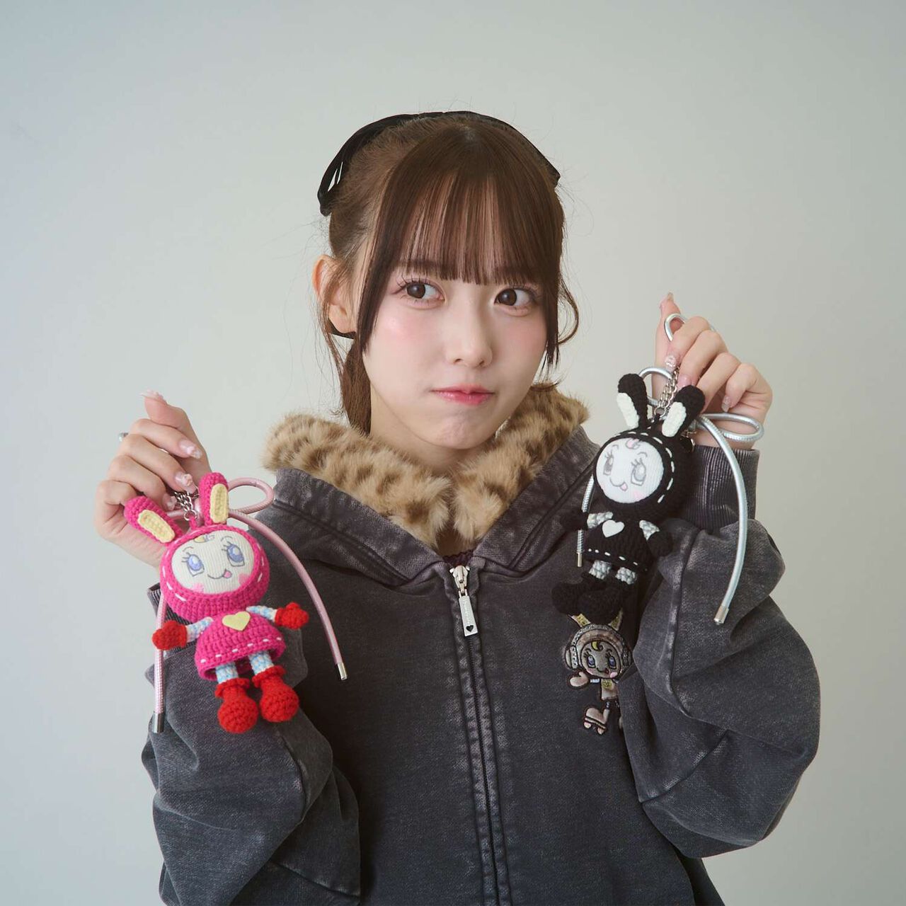 Reissue ART♪ Amigurumi Berie-chan Charm,Black, large image number 10