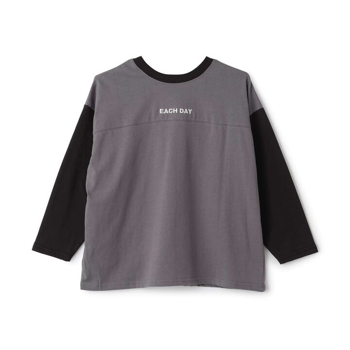 [Muteki T] Long-Sleeve T-Shirt with Name Tag Slot for Kids (Boys & Girls),Milky white, medium image number 15