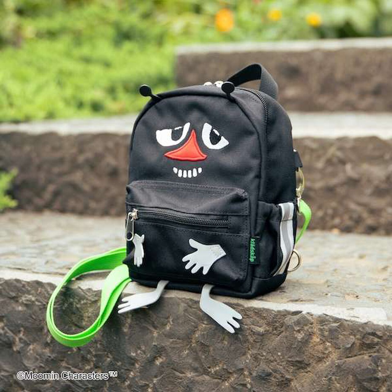 [MOOMIN] Stinky Backpack Pouch,Black, large image number 1