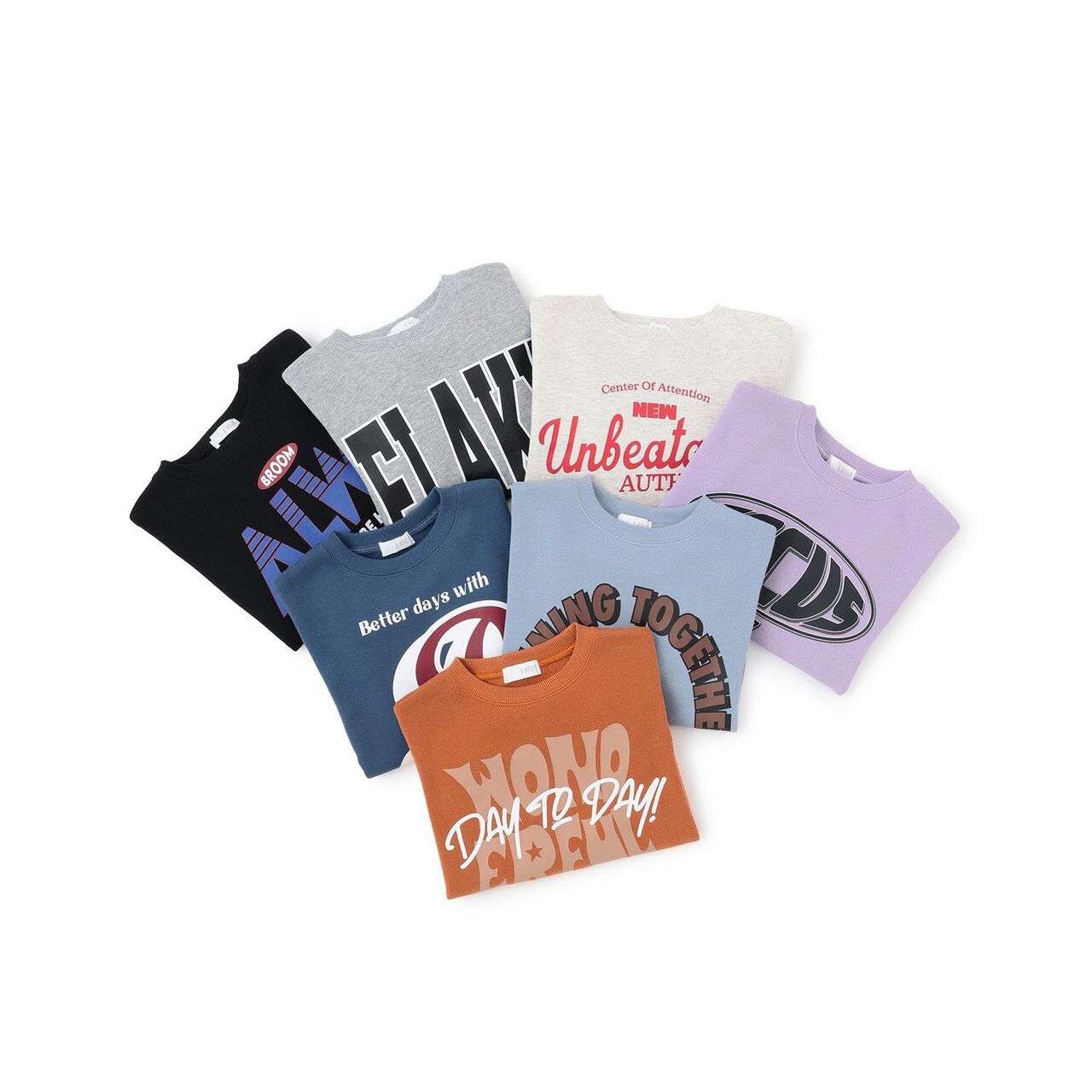 Goodbye Pills Fleece Assorted Graphic Sweatshirt - Choose from 7 Designs,Milky white, large image number 14