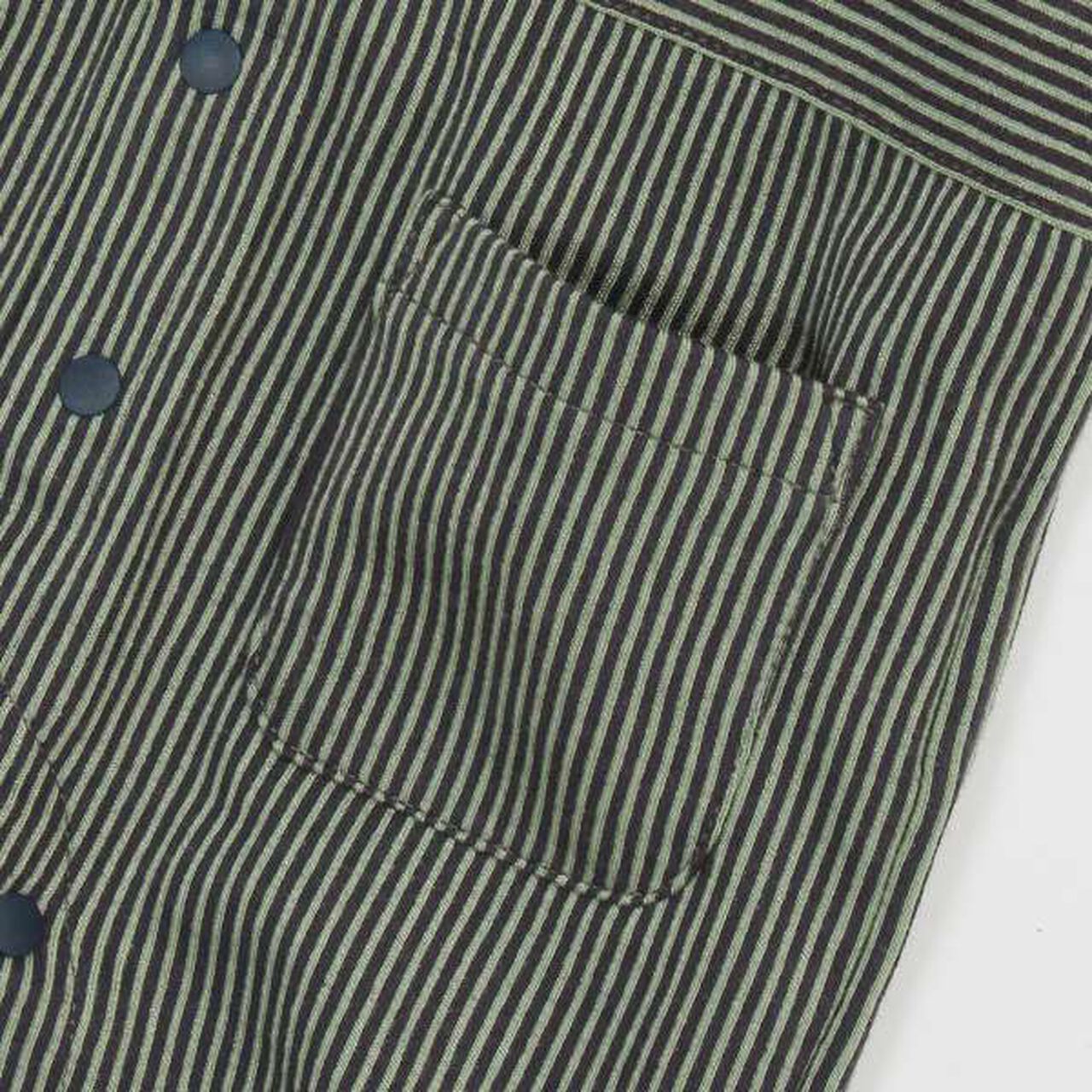 Salopette-Style Coverall,Green, large image number 5