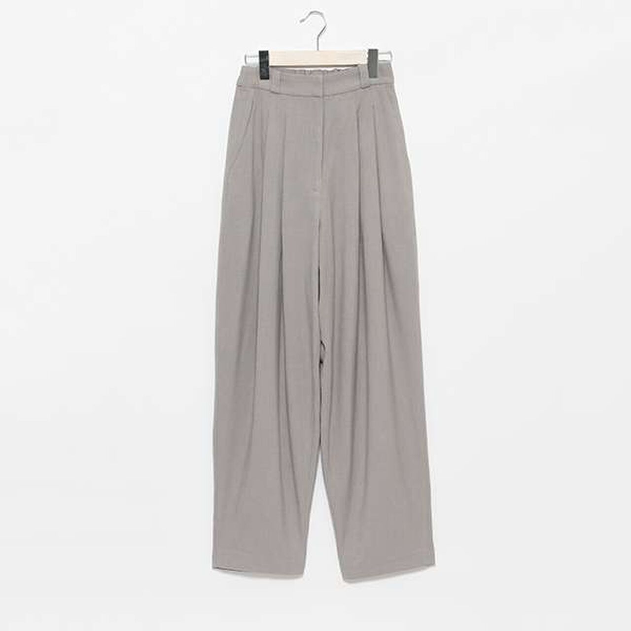 [LADIES] [AJUGA.] Tuck Pants (Adult Size),Black, large image number 1