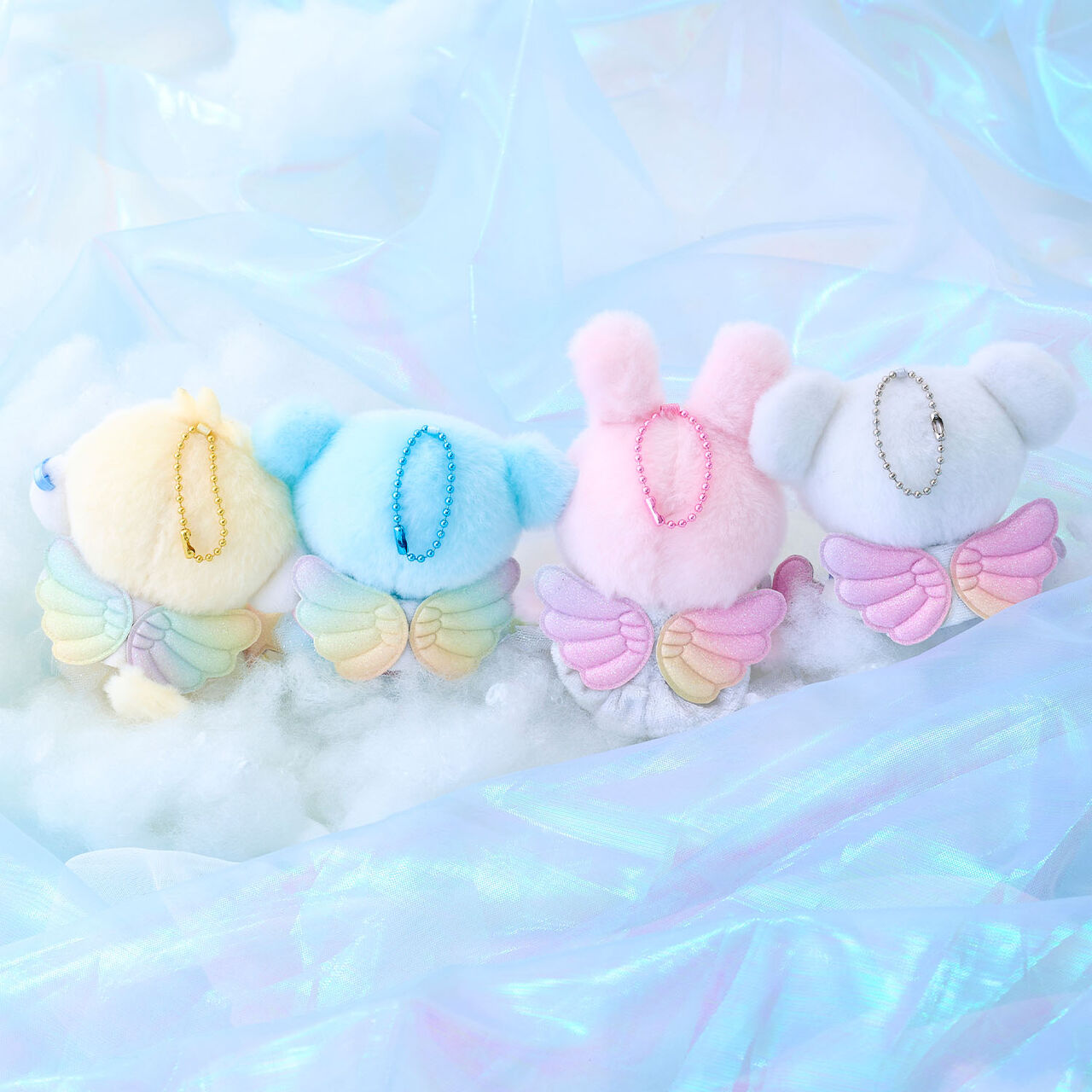 Angel Bellie Sparkling Plush Charm,Pink, large image number 7