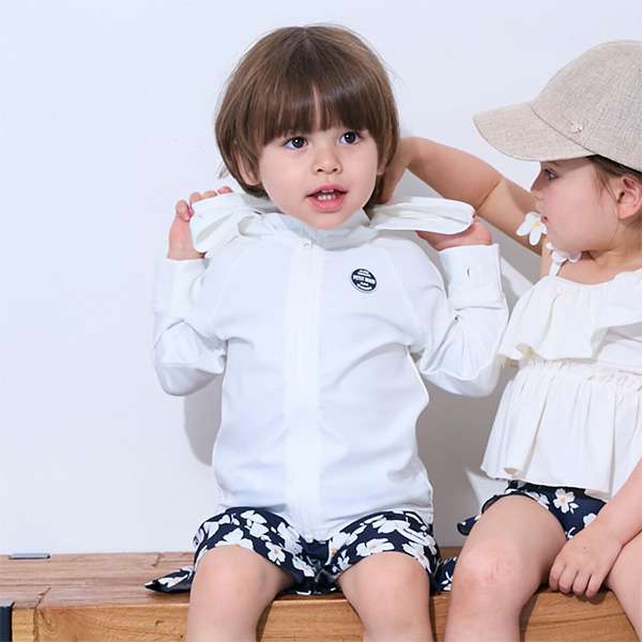 [SWIM] Boys Rash Guard,Multi color, large image number 1