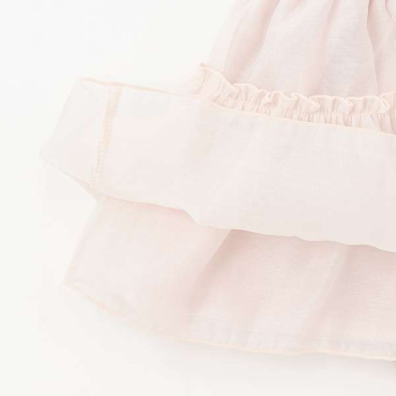 [Link] Organza OP Romper,Ivory, large image number 14