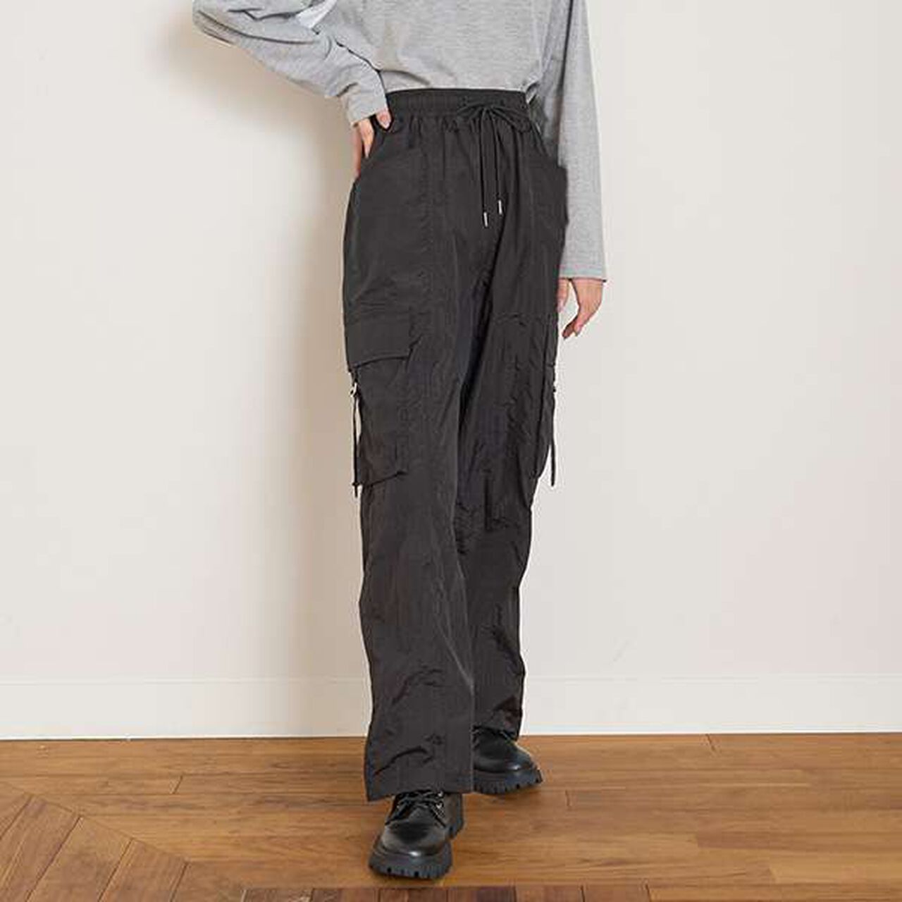 LTXC - Shiny Cargo Pants,Pink, large image number 15