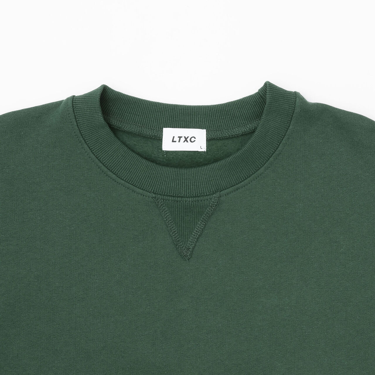 Wool Lined 100% Cotton Sweatshirt,Black, large image number 13