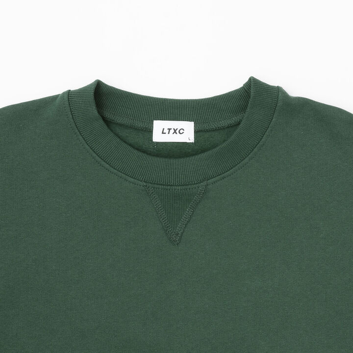 Wool Lined 100% Cotton Sweatshirt,Black, medium image number 13