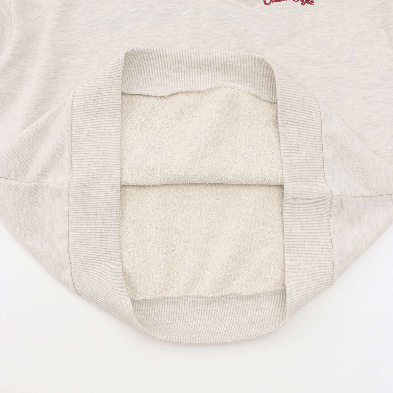 Back Sagara Loose Parka,Smoke white, large image number 8