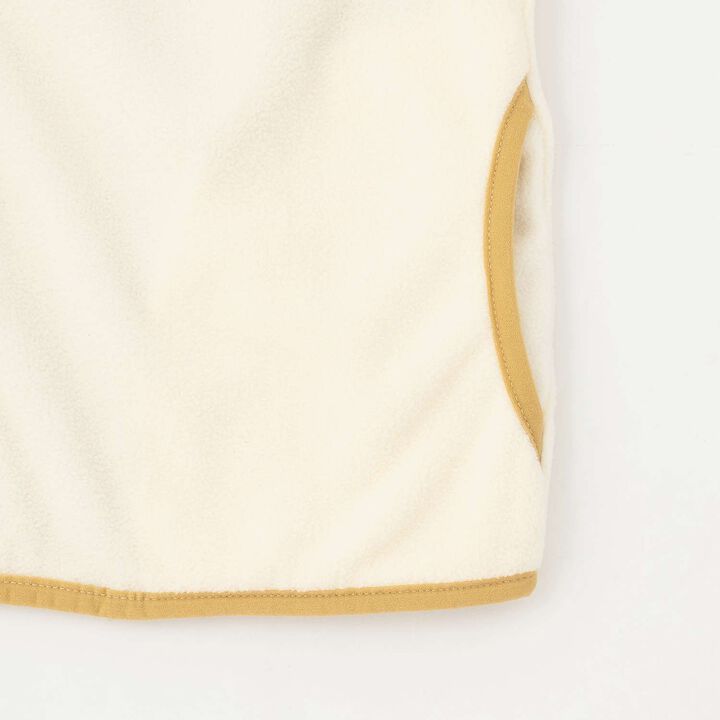 Fleece Vest,Off white, medium image number 6