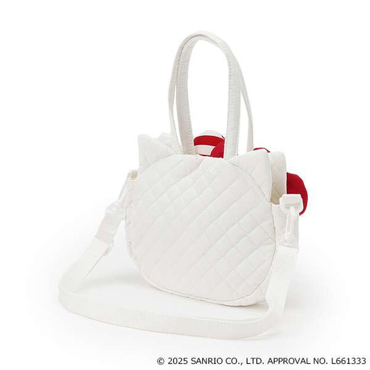 [Sanrio Characters] Hello Kitty Face 2 Way Bag,Off white, large image number 3