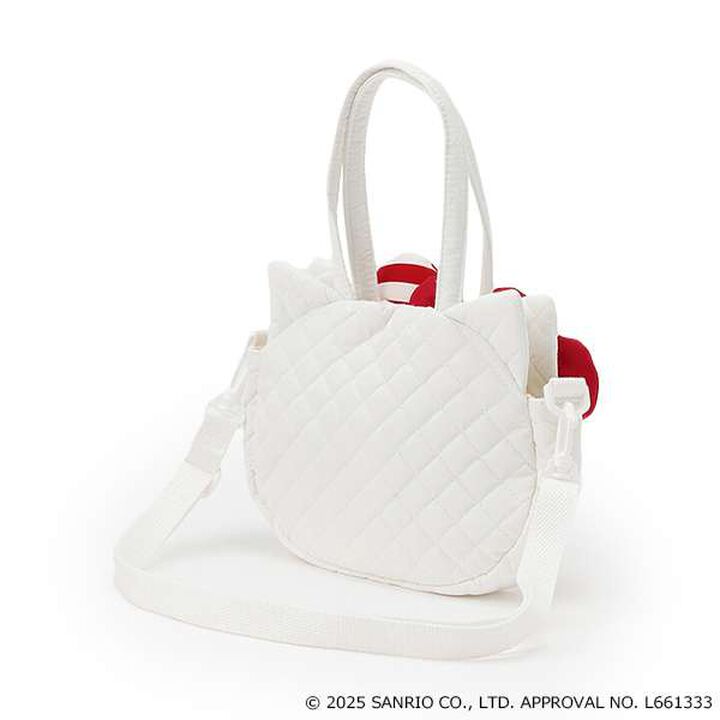[Sanrio Characters] Hello Kitty Face 2 Way Bag,Off white, medium image number 3
