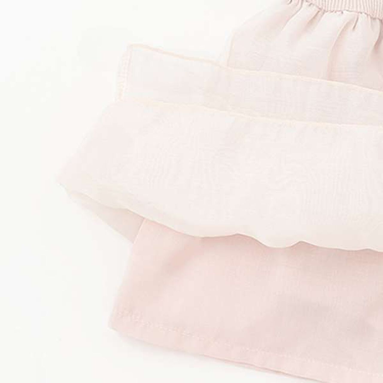 [Link] Organza OP Romper,Ivory, large image number 15