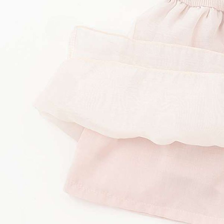 [Link] Organza OP Romper,Ivory, medium image number 15