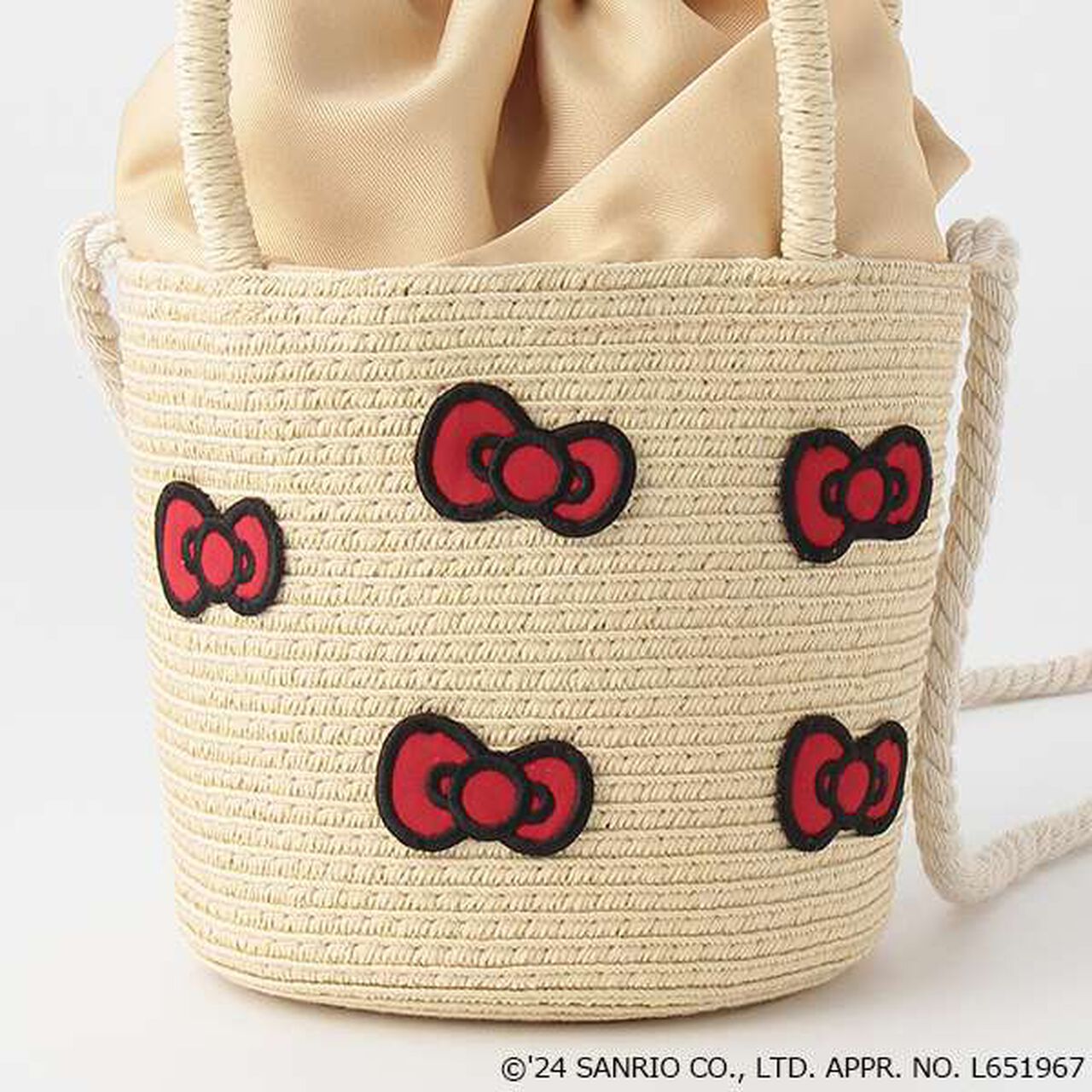 [Sanrio] Kitty 2-Way Pouch,Red, large image number 3