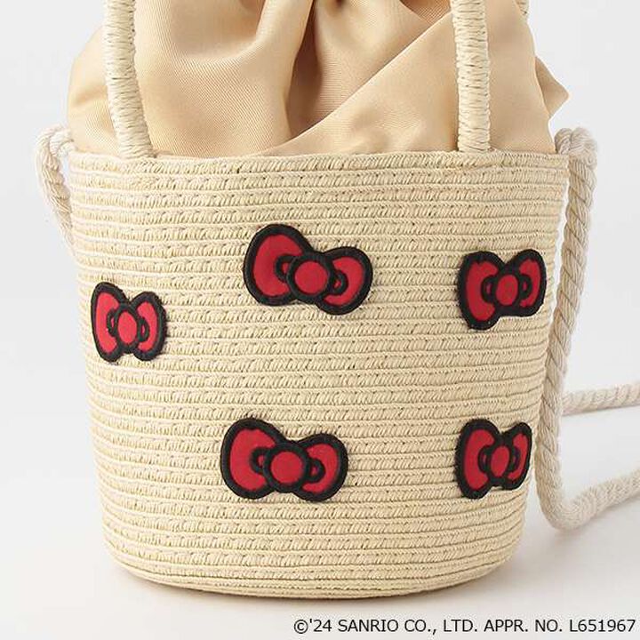 [Sanrio] Kitty 2-Way Pouch,Red, medium image number 3