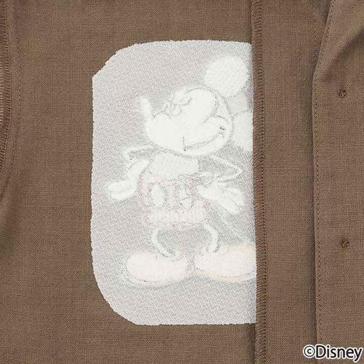 [Disney] Open-Collar Short-Sleeve Shirt,Multi color, medium image number 13