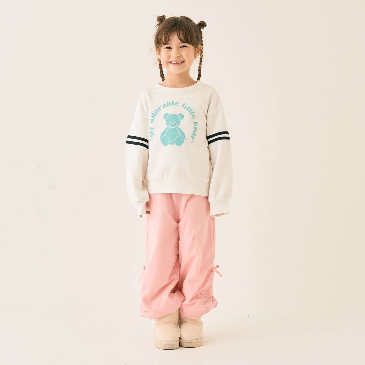 Assorted Flock Print Fleece Pullover,Lavender, large image number 15