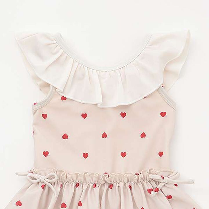 [SWIM] Frill One-Piece Swimsuit,Light blue, medium image number 10