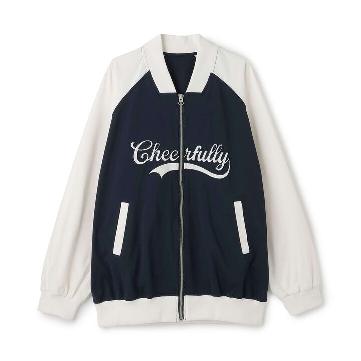 [High-Spec Outerwear] Varsity Jacket,Black, medium image number 11