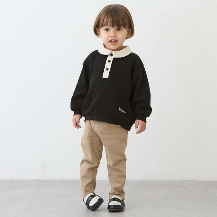 [Smile Series] Boys Brushed-Lining Pants,, medium