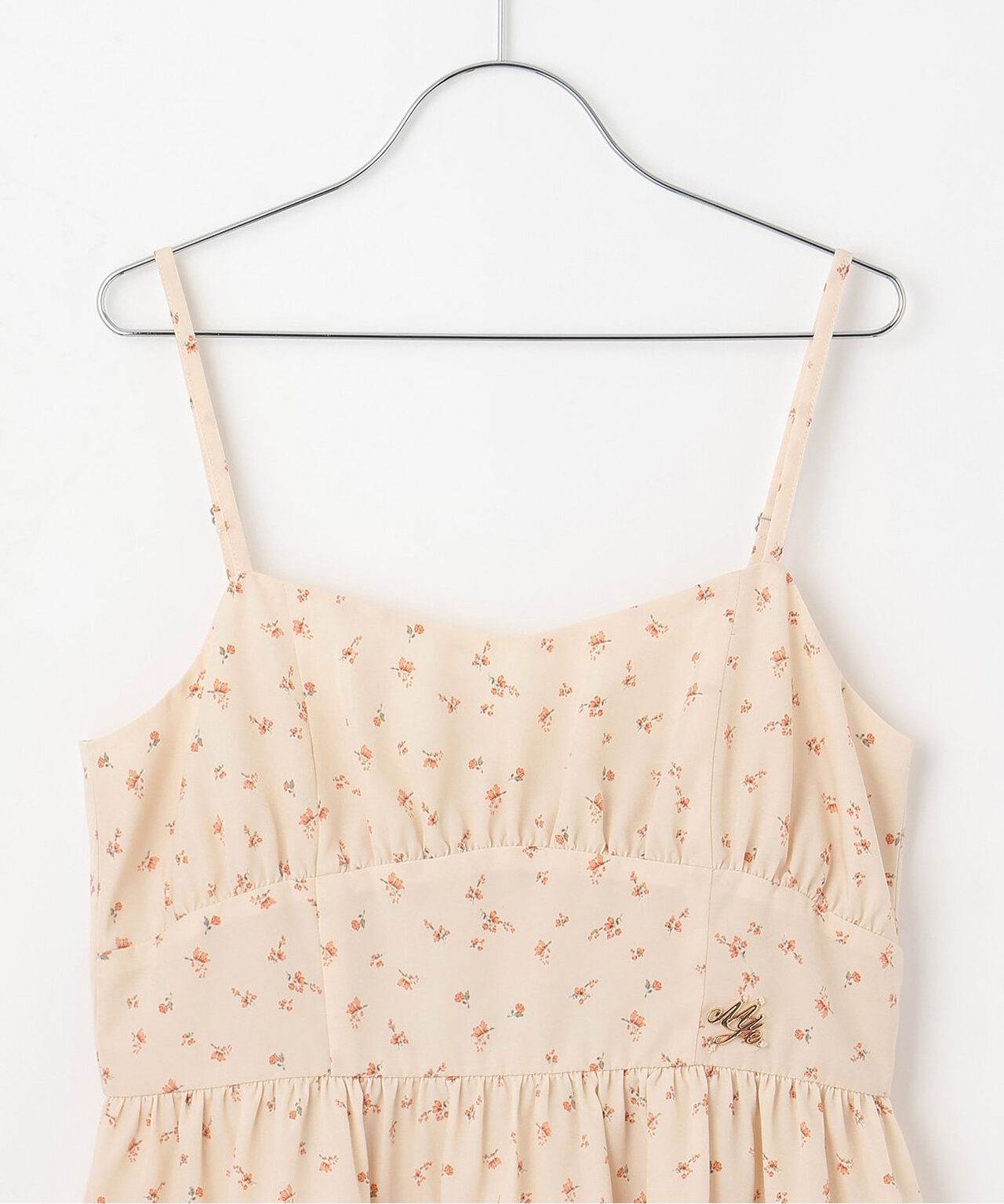 Tie-Front Gathered One-Piece Dress [Korean Fashion],Black, large image number 10