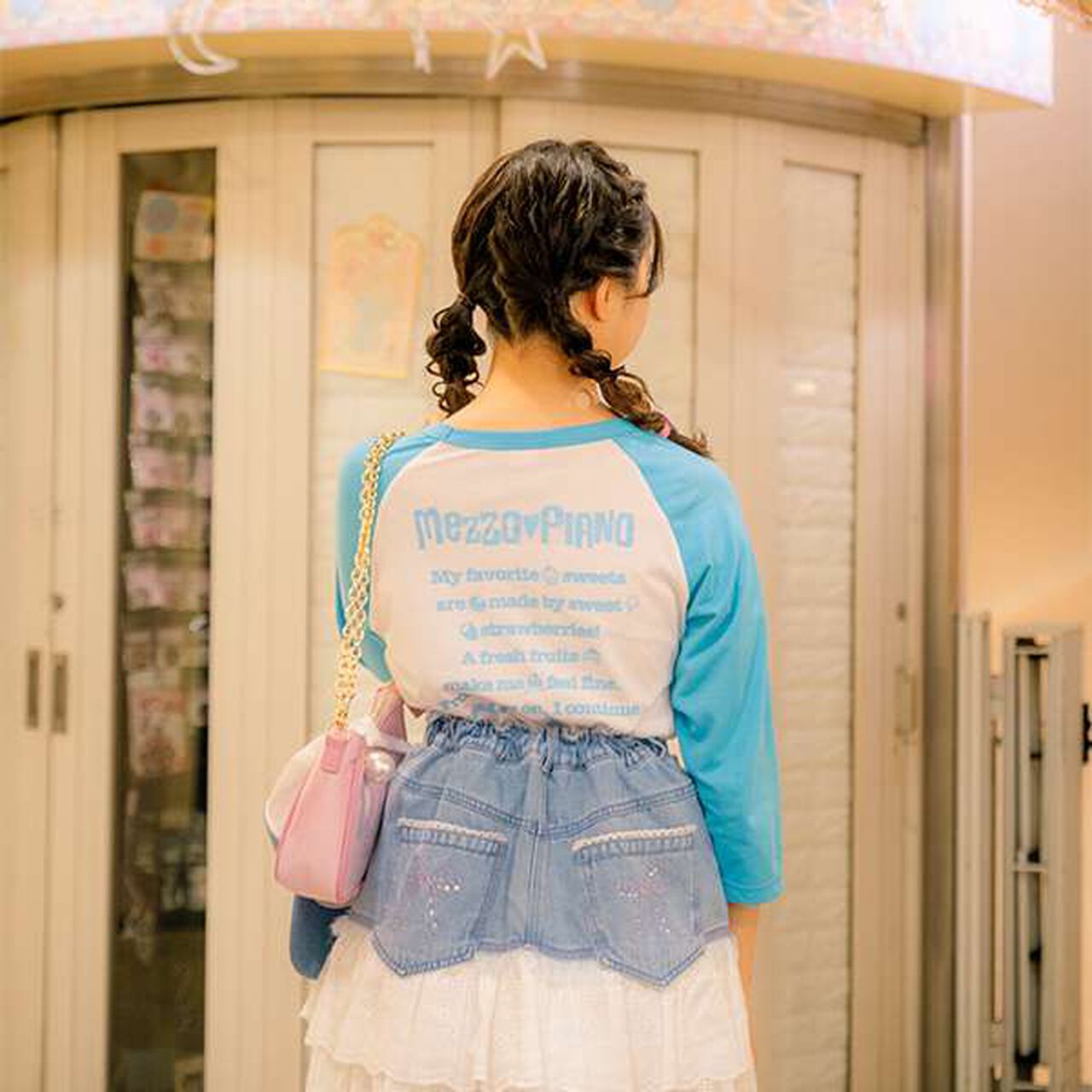 Reissued ♪ Color-Blocked 3/4 Sleeve Raglan T-Shirt,Red, large image number 12