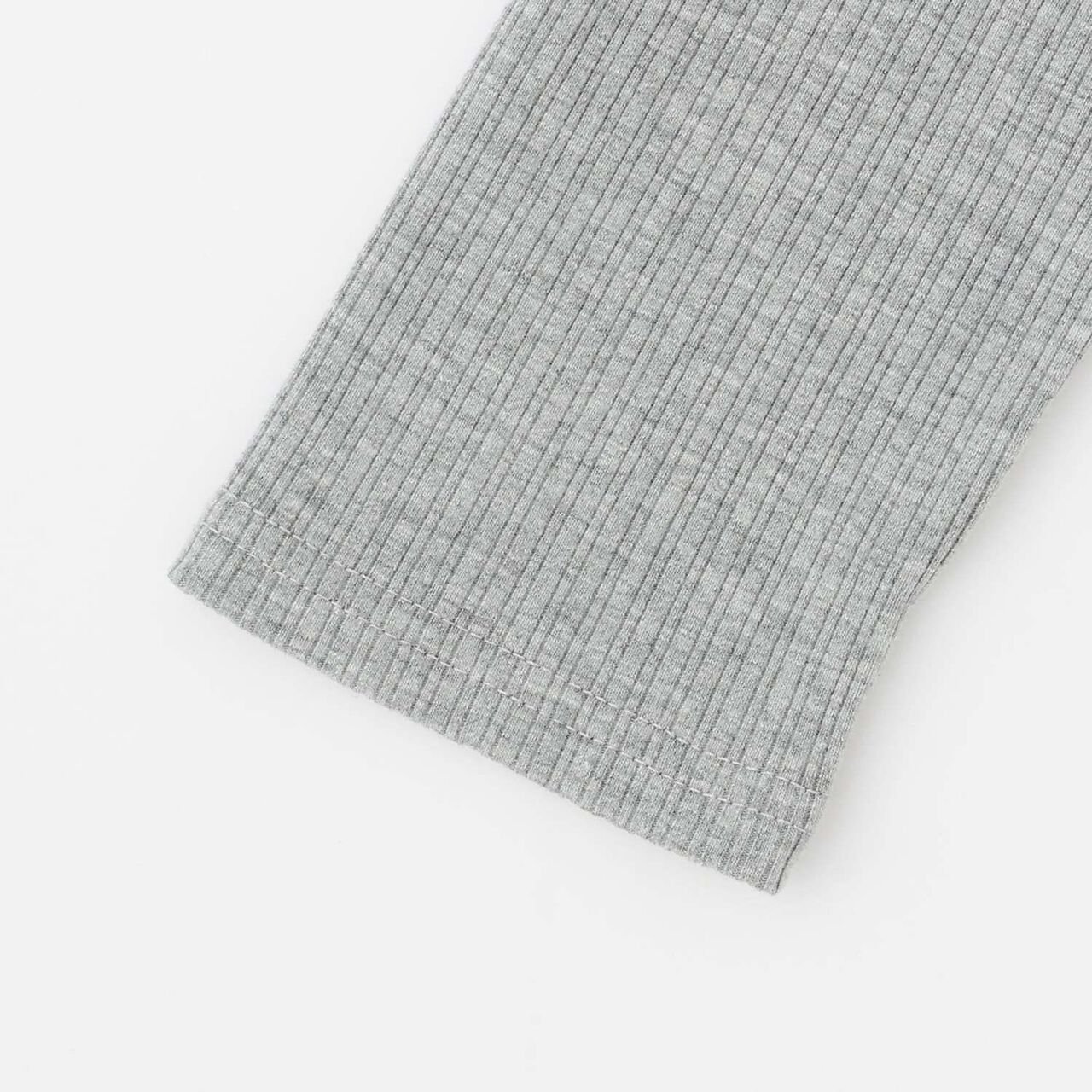 Parent-Child Matching Lace Frill Ribbed Long-Sleeve T-Shirt,Black, large image number 11