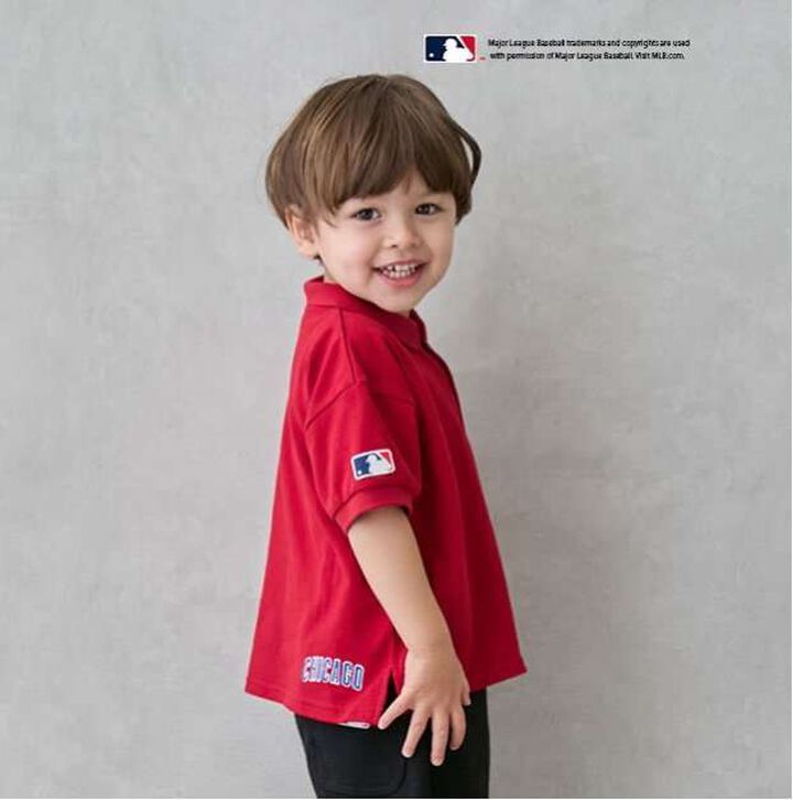 [MLB] Polo Shirt,Navy, medium image number 1