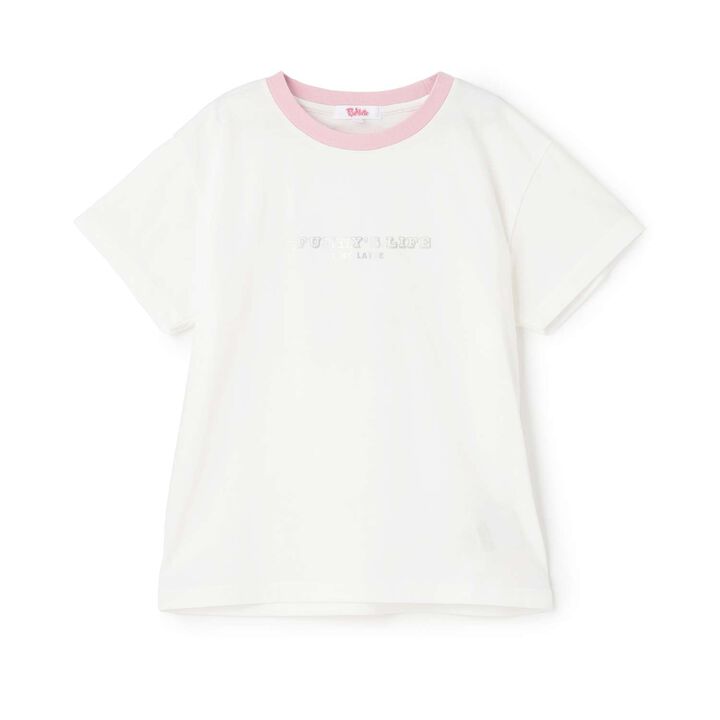 Daily Price Foil Print Skateboard Bear Short Sleeve T-Shirt,Pink, medium image number 7