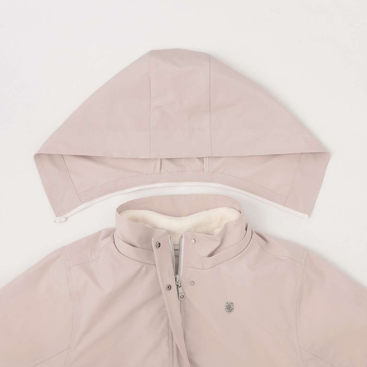 [Water Repellent] 3WAY Mountain Parka,Light beige, large image number 16
