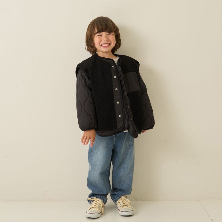 [Mix and Match Series] Quilted Jacket,Off white, medium image number 34