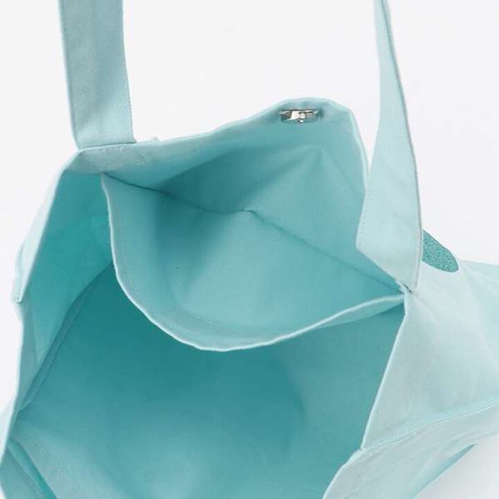 25th Anniversary Sparkling Heart Logo Tote,Light blue, medium image number 7