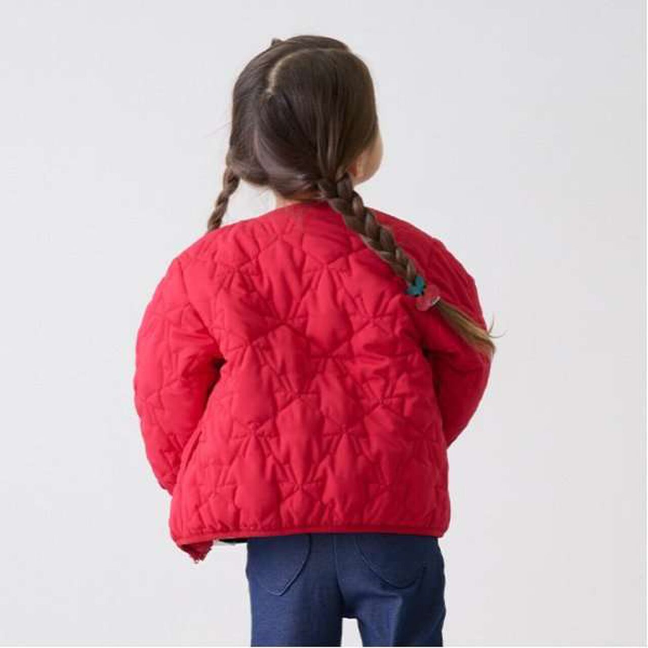 Assorted Quilted Jacket,Light blue, large image number 4