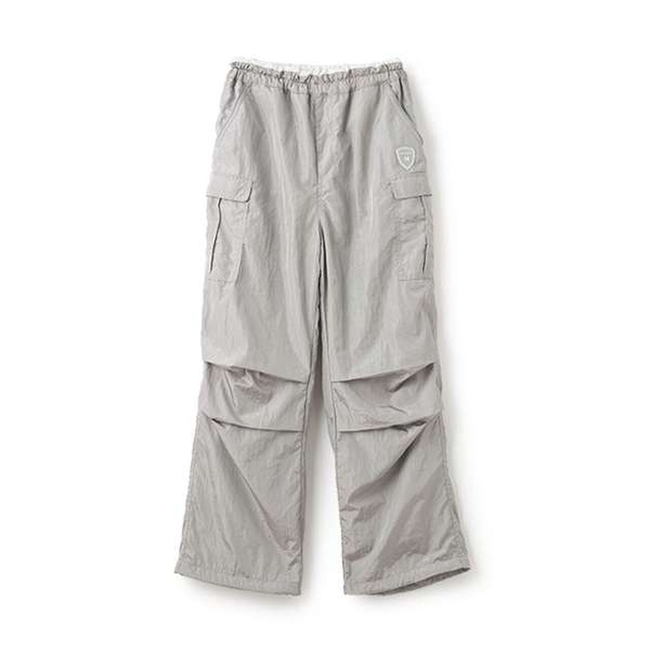 [AMI] Shiny Track Pants,Silver gray, large image number 3