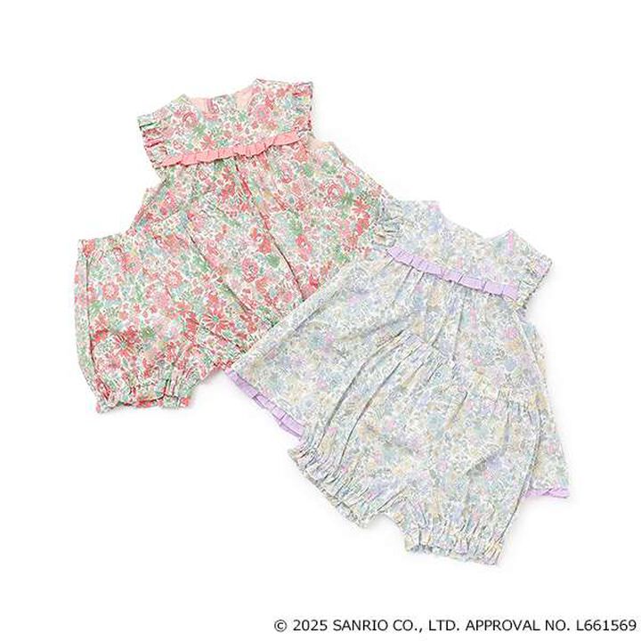 [My Melody] Liberty Baby Suit,Coral red, medium image number 10