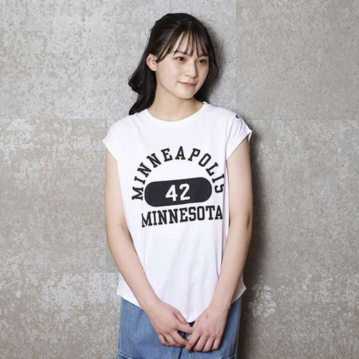 [Champion] Box Tank Top,Off white, medium image number 0