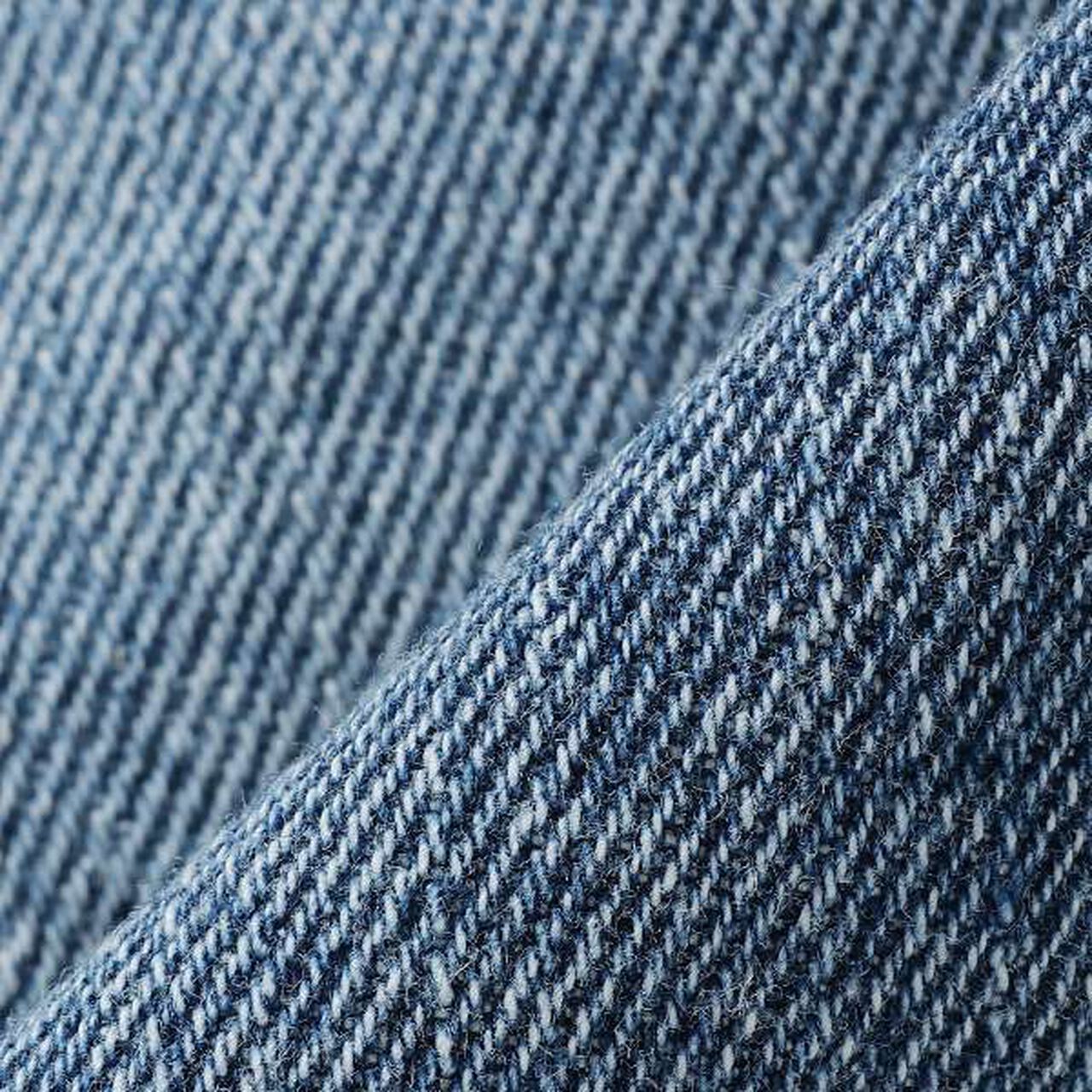 Denim Jumper Dress,Sax blue, large image number 10